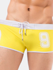 Sexy Number Printing Breathable Quick Drying Swimming Surf Hot Spring Boxers Trunks for Men