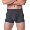 Sexy Nylon Casual Breathable Soft Mid Waist U Convex Boxer Briefs for Men