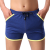 Sexy Patchwork Drawstring Cotton Casual Boxers Underwear for Men
