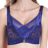 Sexy Plus Size Ultra-thin Breathable Blackless Wireless Gather Adjustable Bra