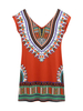 Sexy Print Short Sleeve Or Sleeveless V Neck Women Mini Dresses