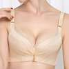 Sexy Push Up Breathable Ice Silk Gather Lightly Lined Bras