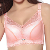 Sexy Push Up Lace-trim Gather Breathable Embroidered Bras