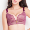 Sexy Seamfree Wireless Lightly Lined Soft Adjustable Embroidered Bras