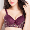 Sexy Seamfree Wireless Lightly Lined Soft Bamboo Charcoal Floral Bras