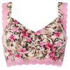 Sexy Seamless Lace Floral Vest Bras No Rims Soft Bra