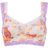 Sexy Seamless Lace Hem Vest Bras Breathable No Rims Bra