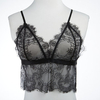 Sexy See Through Eyelash Lace Wireless Hollow Out Unlined Temptation Bralettes