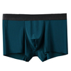 Sexy Semless Super Thin Striped Ice Silk Breathable Boxer Underwear for Men