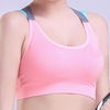 Sexy Shockproof Quick-dry Cross Back Straps Sports Bras Breathable Soft Yoga Bra