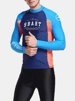 Sexy Skinny Patchwork Wter Protective Diving Suit Swimsuit for Men