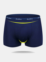 Sexy Soft Modal Breathable High Elastic Underwears U Convex Boxers for Men