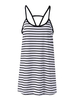 Sexy Striped Spaghetti Strap Backless V Neck Women Dresses