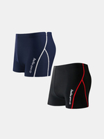 Sexy Summer Swimming Beach Letters Printing Trunks Quick-drying Boxers for Men