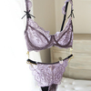 Sexy Transparent Embroidery Bra