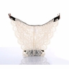 Sexy Transparent Lace Breathable Seamless Briefs Low Waist Panties For Women