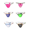 Sexy Transparent Lace T-Back Low Waist Breathable Underwear For Men