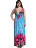 Sexy V-neck Sleeveless Elastic Waist Bohemia Dresses For Women