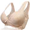 Sexy Wireless Breathable Cotton Gather Soft Jacquard Bras