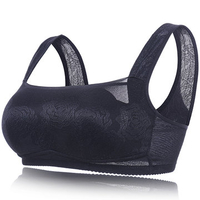 Sexy Wireless Lace Pure Cotton Comfy Lightly lined Breathable Yoga Bras For Woman
