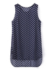 Sexy Women Polka Dot Sleeveless Chiffon Beach Cover Up Dress