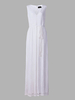 Sexy Women Sleeveless Deep V Neck Lace Embroidery Dress
