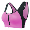 Sexy Zip-Front Shockproof Breathable Sports Bras Stretchy Leggings Sportwear For Women
