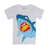 Shark Baby Children Boy Pure Cotton Short Sleeve T-shirt Top