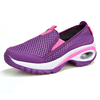Shock Absorption Sport Slip On Sneakers Breathable Mesh Outdoor Shoes