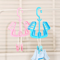 Shoe Racks Multi-functional Adjustable Dry Shoe Hooks Portable Hanger With Clip