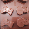 Silicone Christmas Decoration Set Chocolate Molds DIY Candy Jelly Ice Mould Cake Baking Tools