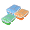 Silicone Collapsible Portable Lunch Box Bowl Folding Food Storage Container Lunchbox