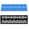 Silicone Lace Flower Leaf Leaves Cake Fondant Mold Chocolate Mould Cake Brim