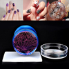 Silicone Nail Stamping Template Printer Set Scraper Image Plate Transfer DIY Design Tools