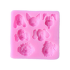 Silicone Pet Dog Head Cake Fondant Mold Baking Decorating Tools Bakeware