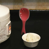 Silicone Standing Rice Spoon High Temperature Anti-hot Non - toxic Rice Cooker Shovel Rice Spoon
