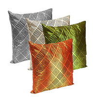 Silk Pillow Throw Case Car Home Decorative Sofa Couch Bed Cushion Cover