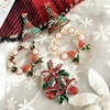 Simple Brooch Alloy Drop Christmas Tree Bell Bow Knot Brooch