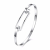 Simple Geometry Bracelet Hollow Rectangle Simple Bracelet for Women Gift