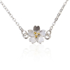 Simple S925 Bracelet Silver Cherry Blossoms Bracelet