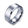 Simple Tungsten Ring Gold Ring Anti-Scratch Men Finger Ring