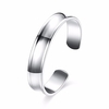 Simple Unisex Bracelet Silver Plated Women Men Bracelet