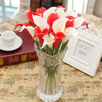 Single Branch Simulation Calla Lily Artificial Flowers Home Room Wedding Garden Decor