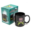 Skull Bones Magic Mug Heat Sensitive Color Changing Coffee Milk Tea Cups