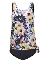 Sleeveless Boysuit Bikinis Vintage High Waisted Cozy Swimsuits
