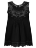 Sleeveless Lace Transparent Sexy Chiffon Women Tank Tops