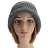 Slouch Baggy Woolen Yarn Crochet Knitted Beanie Hat Thick Woolen Thermal Ski Cap