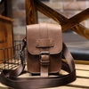 Smart Phone PU Leather Waist Bag Casual Crossbody Bag For Men