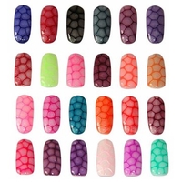 Snake Skin Pattern Nail Art Soak Off Gel Polish Assistant Design DIY