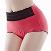 Soft Cotton Physiological Leakproof Stretchy High Waist Panties For Women